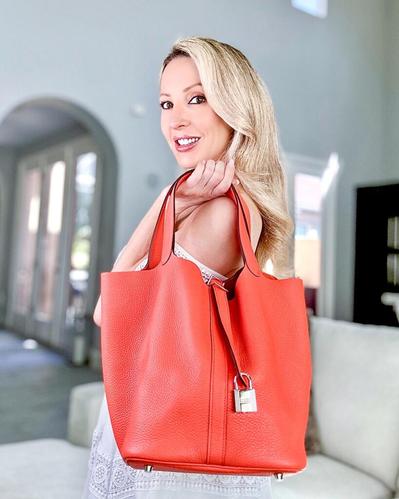 hermes picotin bag leather female luxury fashion blogger
