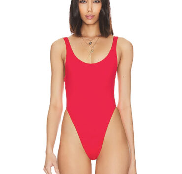 Frankies Bikinis pamela anderson one piece swimsuit red
