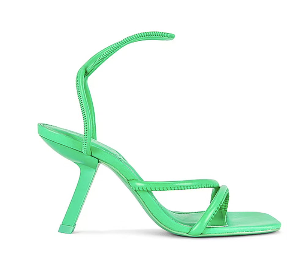 trending shoes womens 2023 strappy heels green