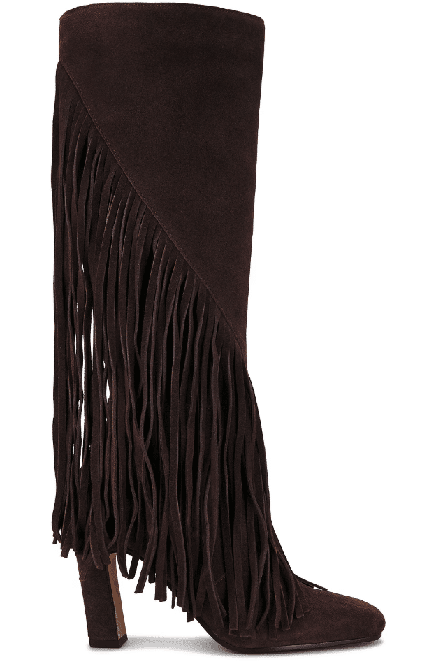 fall trends 2025 fashion tassel boots brown