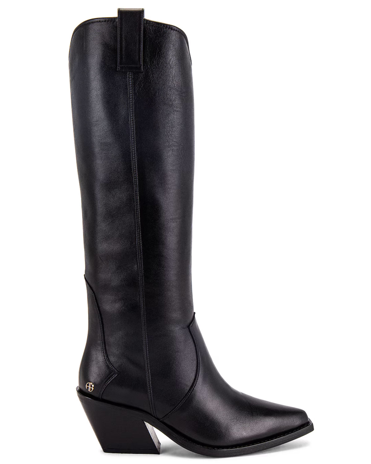black cowboy boots for women by Anine Bing