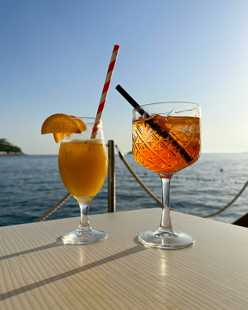 best bar sunset drinks hotel more dubrovnik croatia