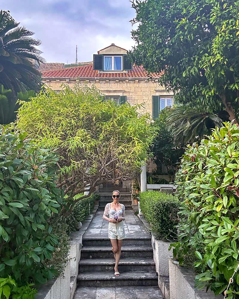 5 star hotel dubrovnik Heritage Villa Nobile private garden