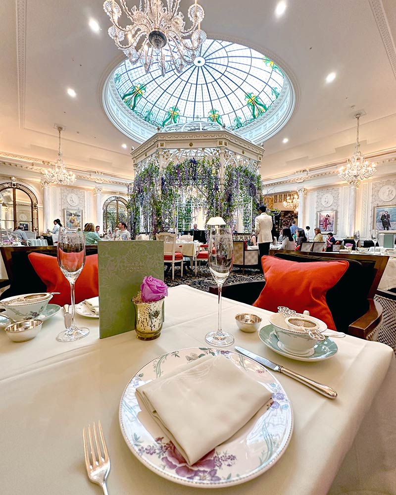 The Savoy Thames Foyer afternoon tea