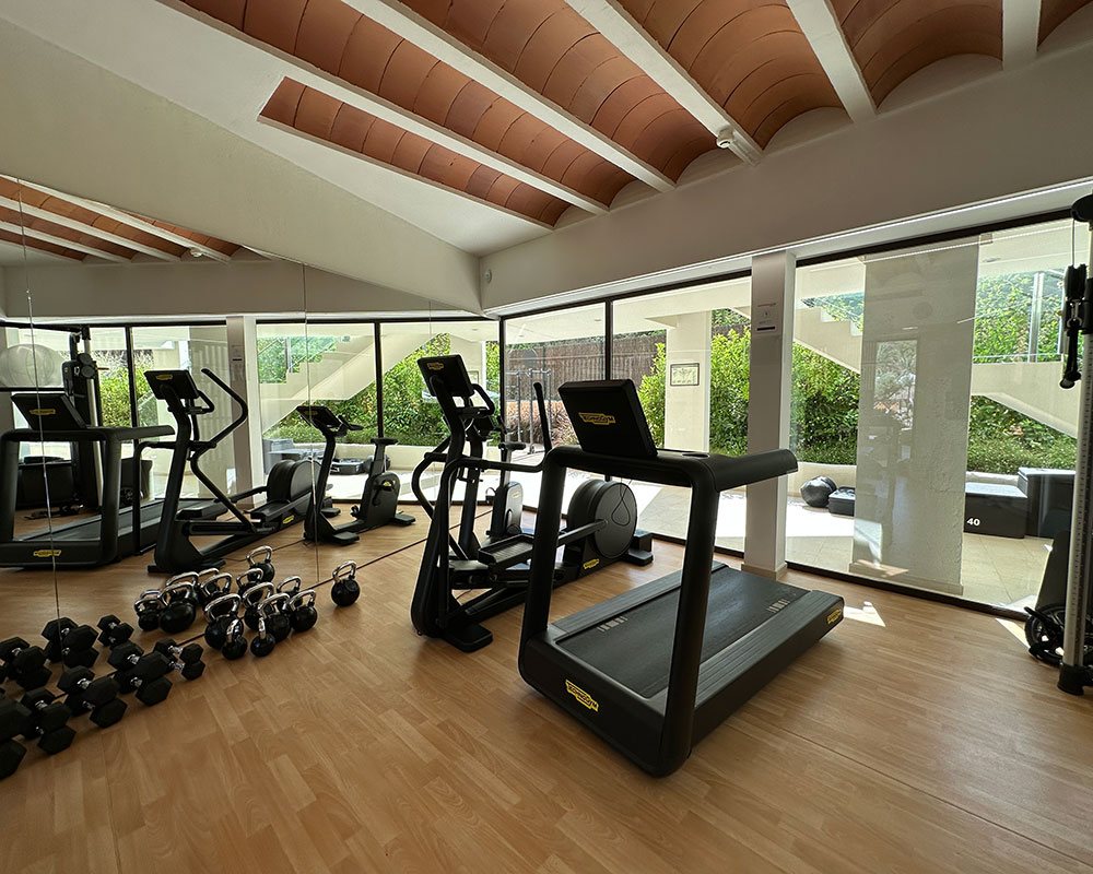 Siau Ibiza hotel 5 star fitness center gym equipment