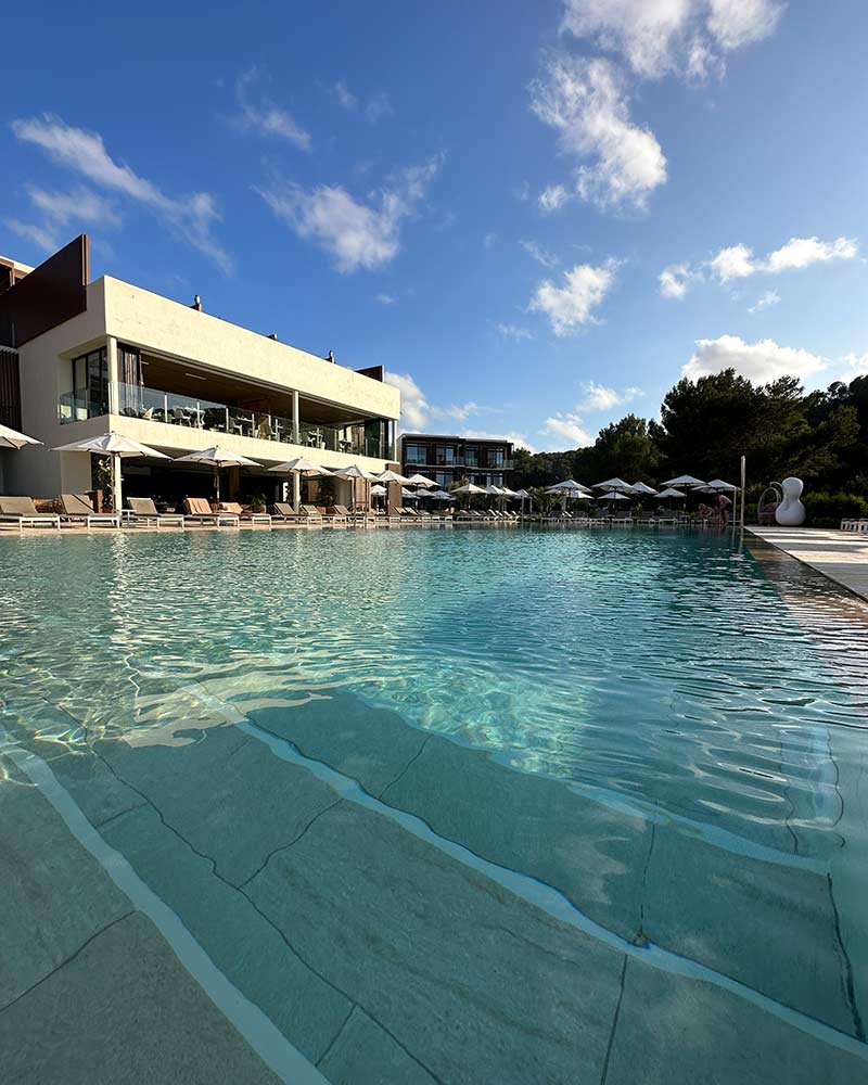 5 star hotel Siau Ibiza pool restaurant