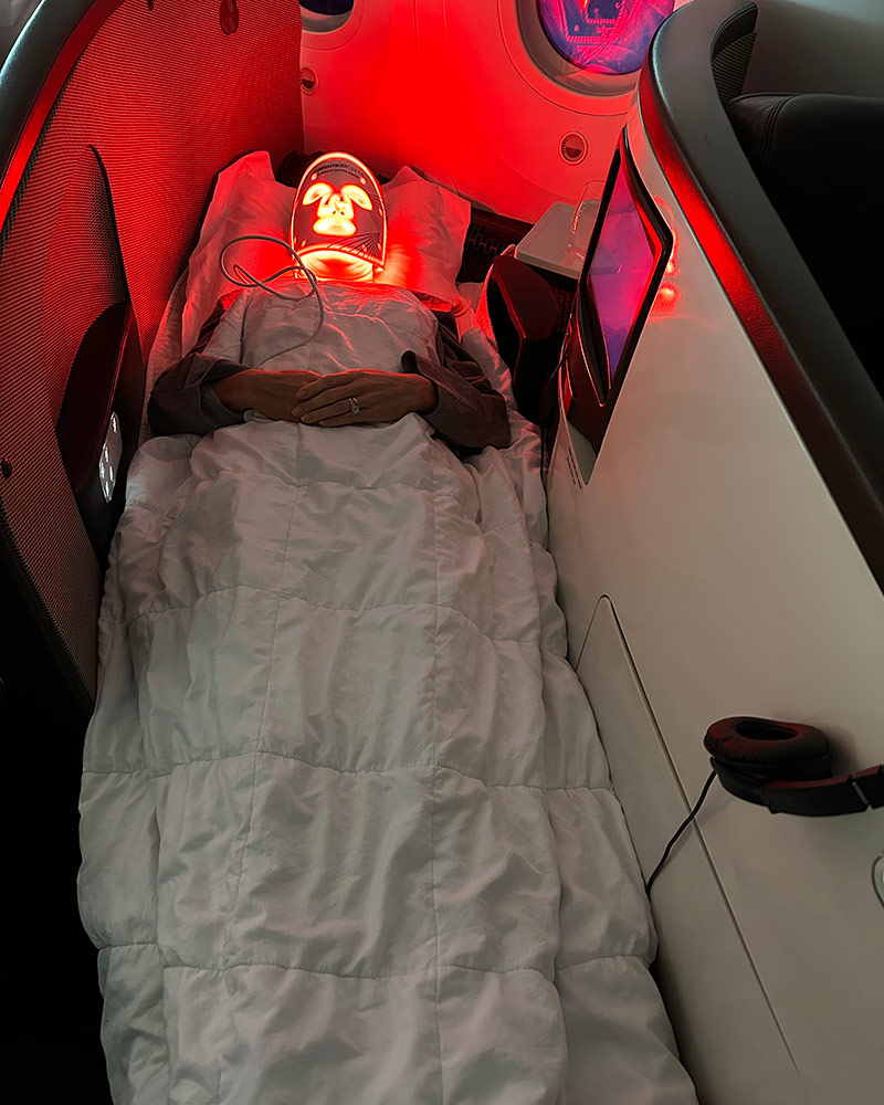 Virgin Atlantic Upper class beds boeing dreamliner 787-9