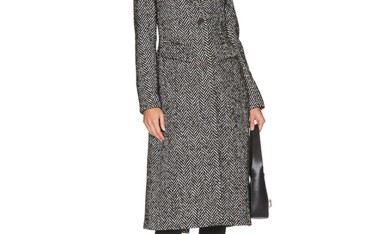 herringbone coat womens fashion