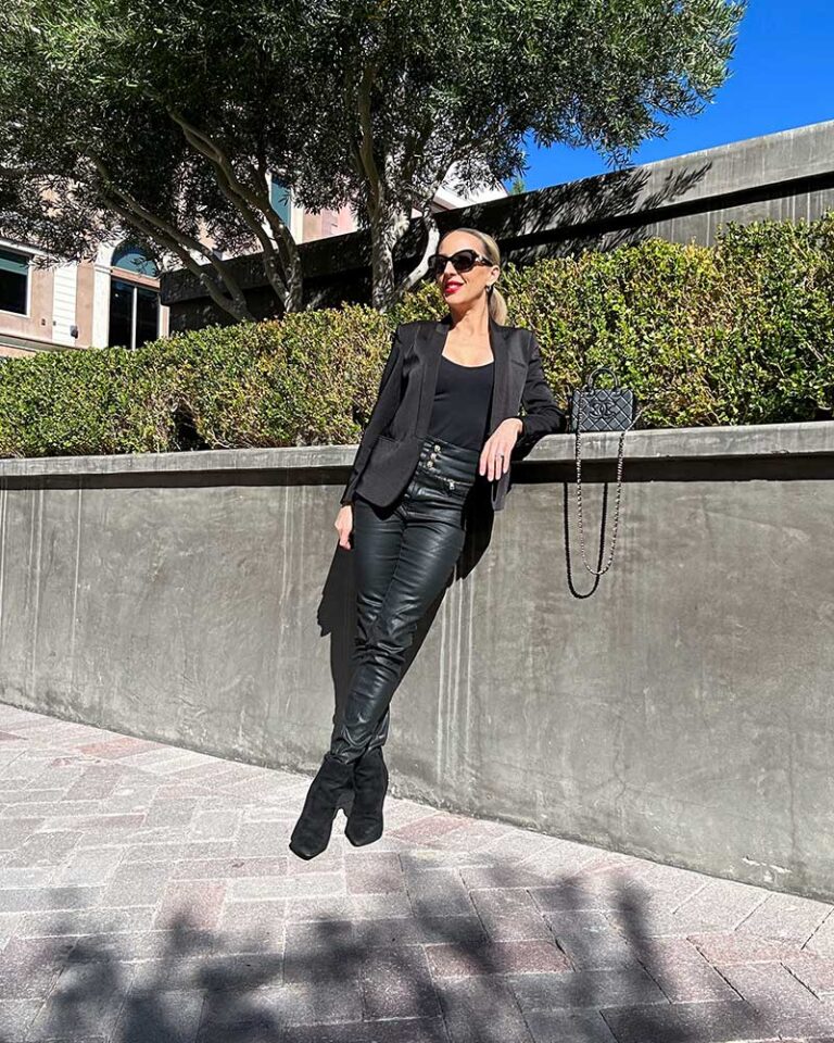 how to style jeans and booties