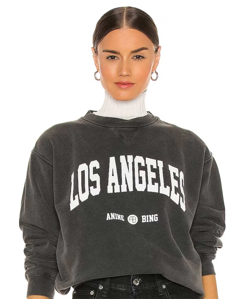 sweatshirt layered rollneck sweater womens fashion