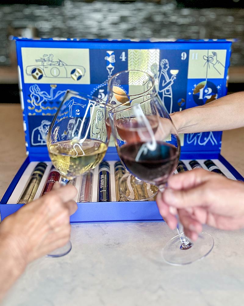 wine advent calendar 2023 mix varietals vinebox gift box