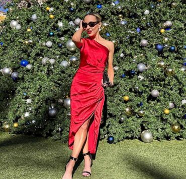 red color trend 2024 womens fashion blogger eve dawes