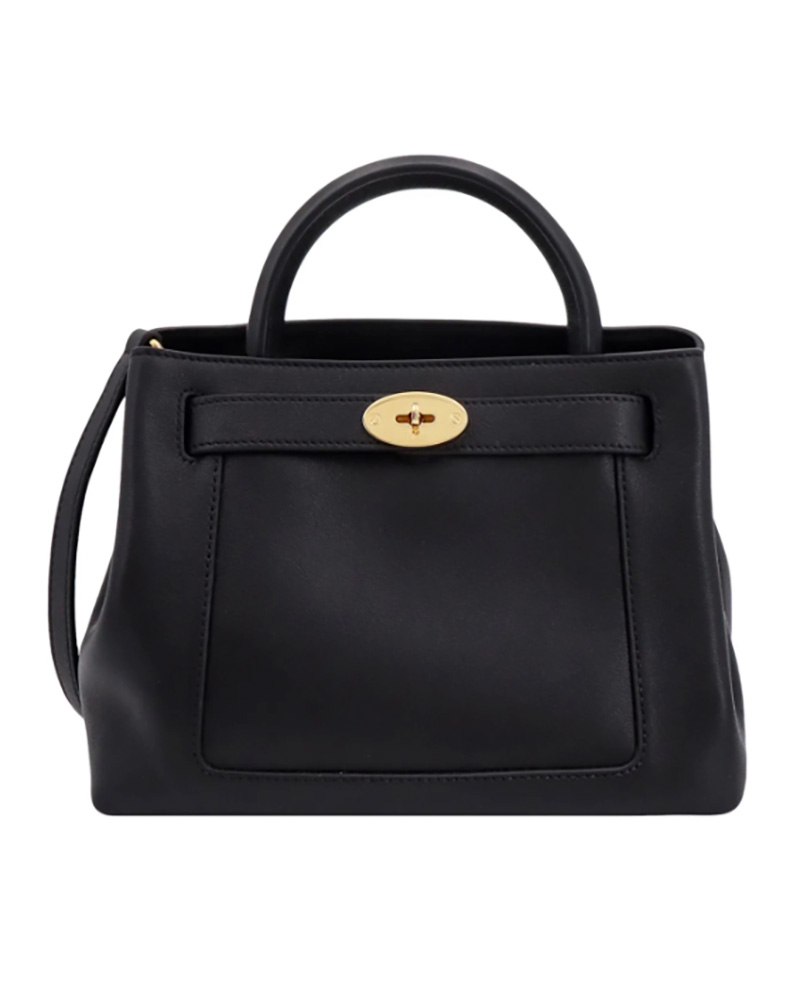 hermès inspired bag black mulberry islington handbag