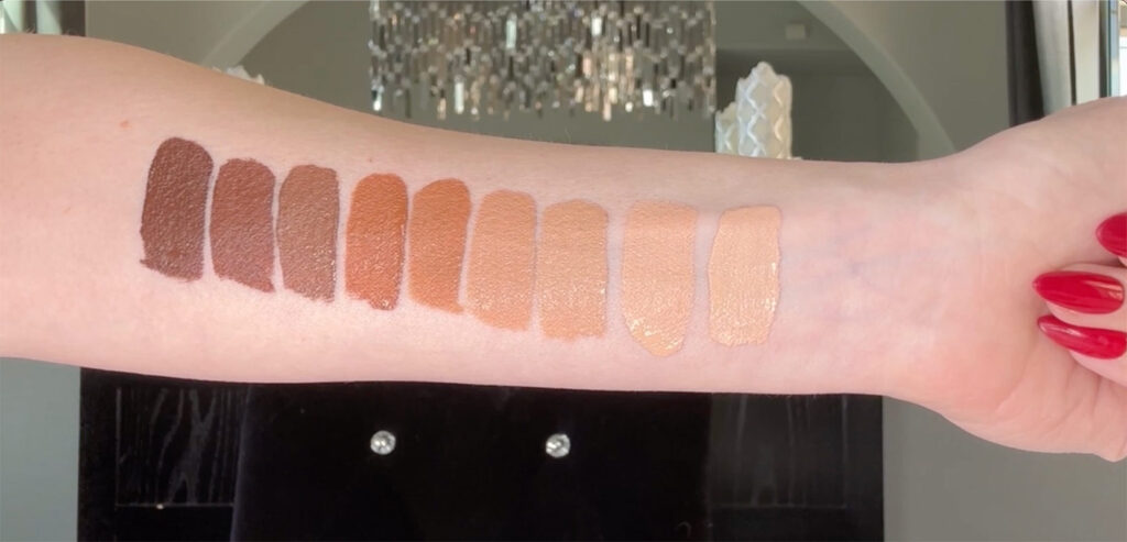 Dior Forever Skin Correct Concealer swatches on skin