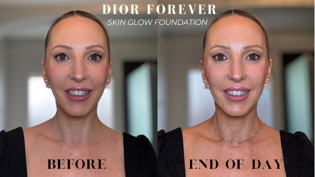 dior forever skin glow foundation satrt end of day