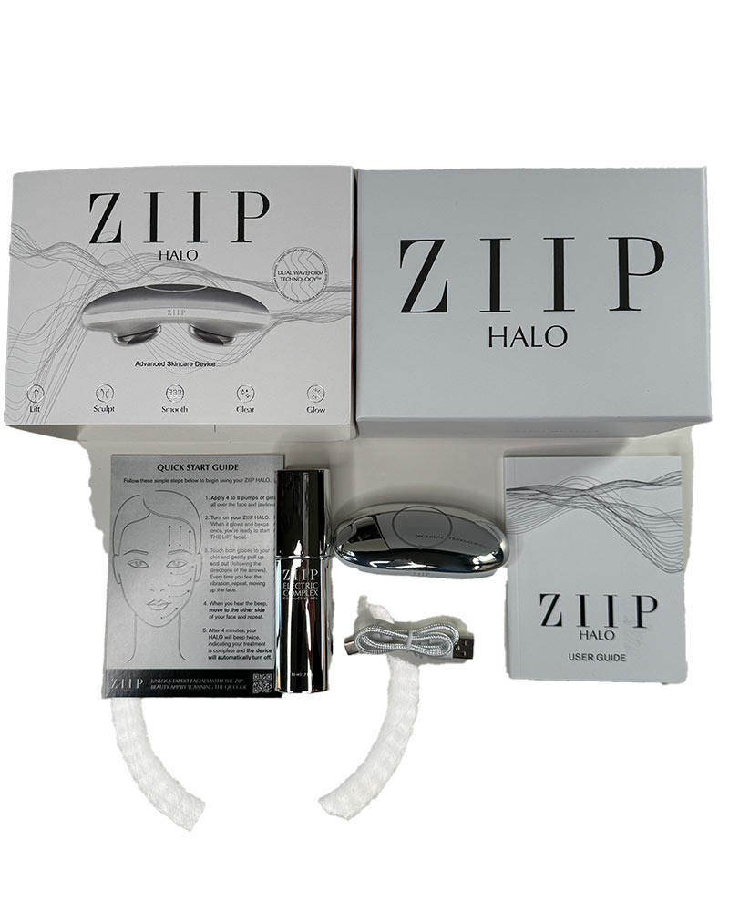 ziip halo device box contents