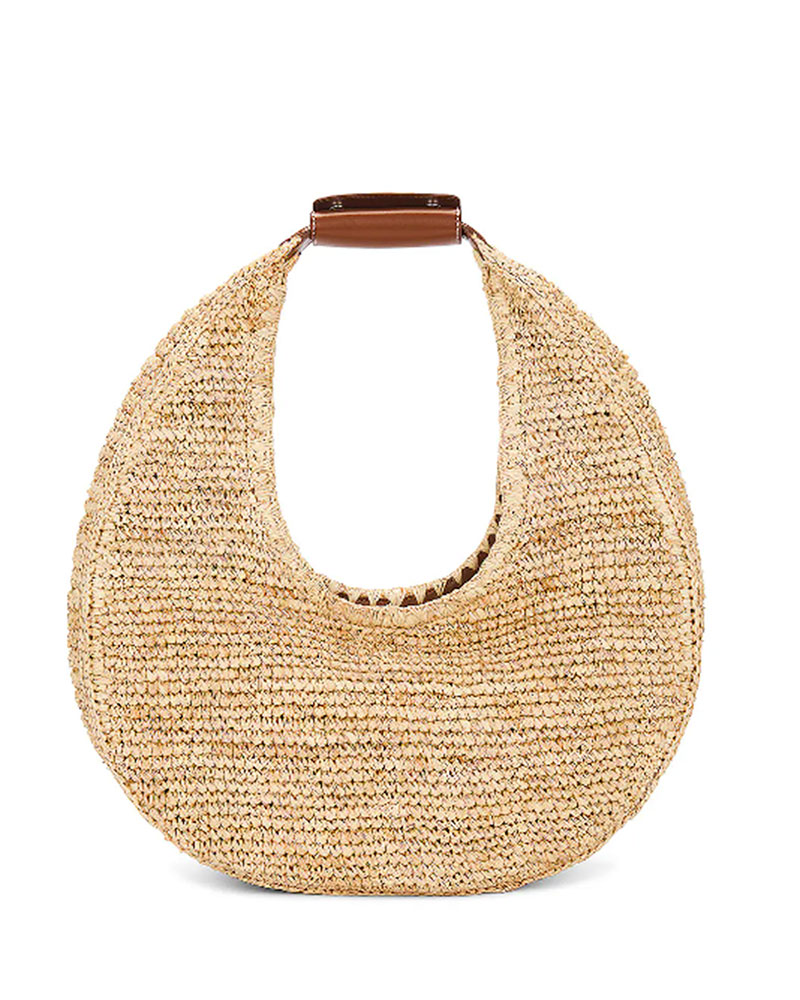 luxury beach bag staud moon large