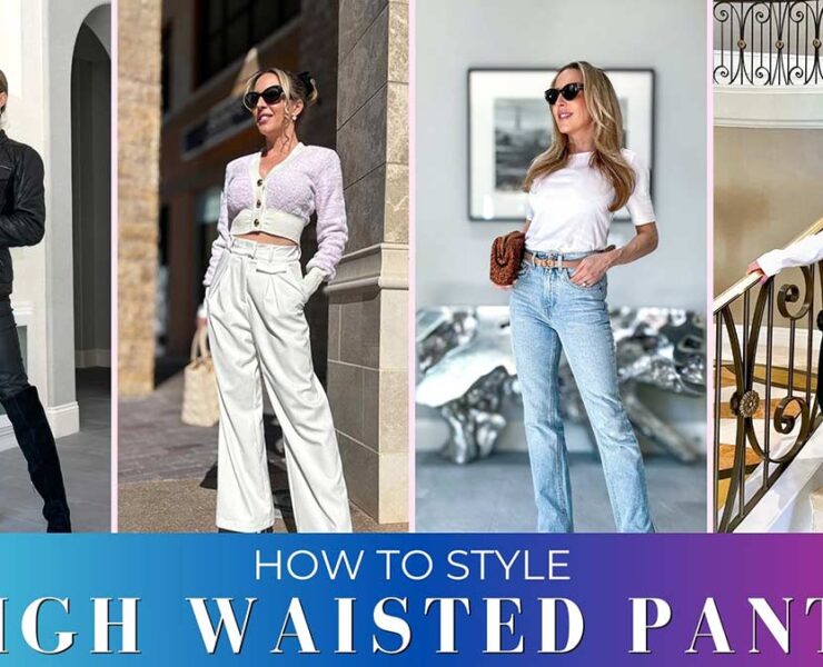 high waisted pants outfit ideas womens fashion