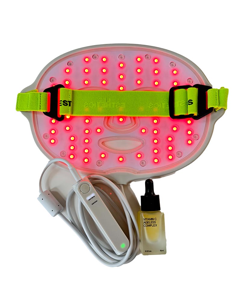 red light therapy mask glotech pro