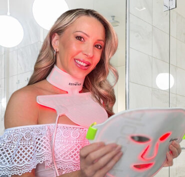 led esthetics glotech mask review red light therapy