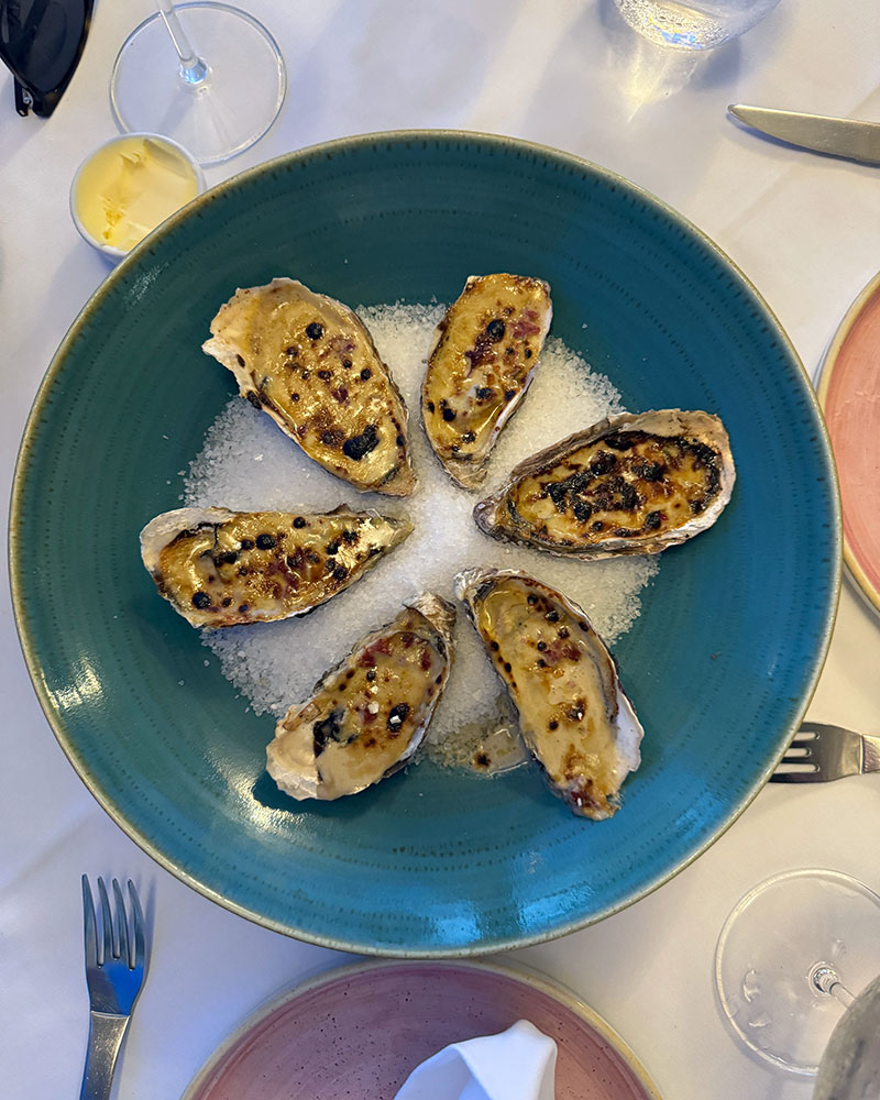 Ocean 82 grand case saint martin restaurant oysters