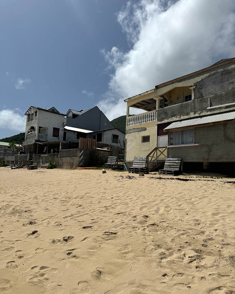 saint martin hurricane damage grand case beach