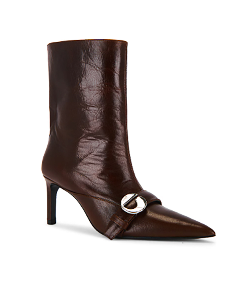 best ankle boots 2026 burgundy stiletto heel