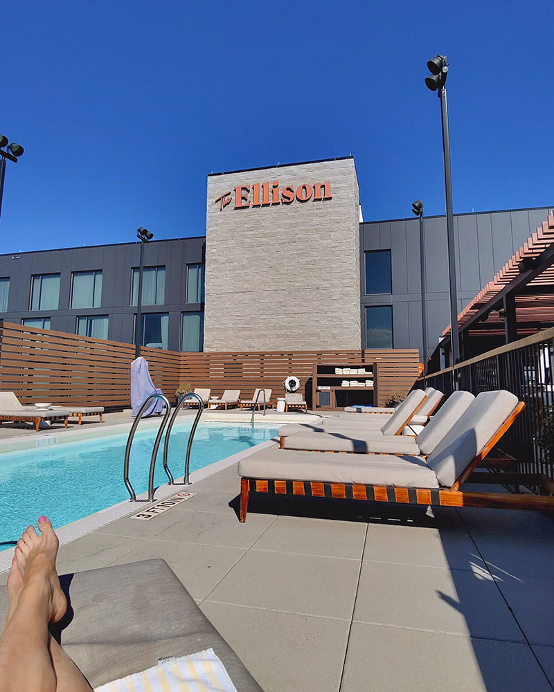 OKC hotels outdoor pool ellison tribute portfolio hotel