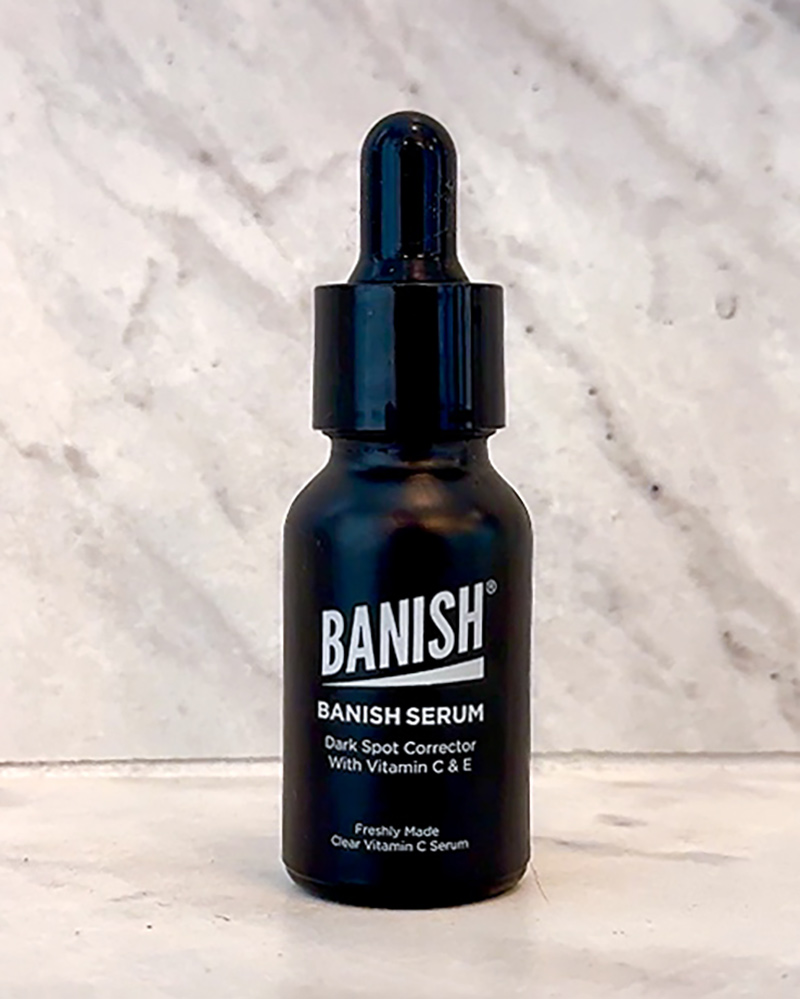 banish serum vitamin c dark spot corrector