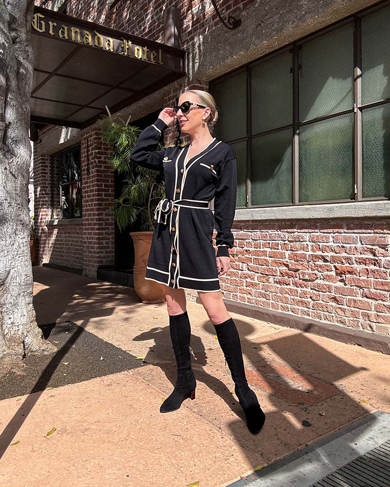 sarah flint alexandra 50 black knee high boots