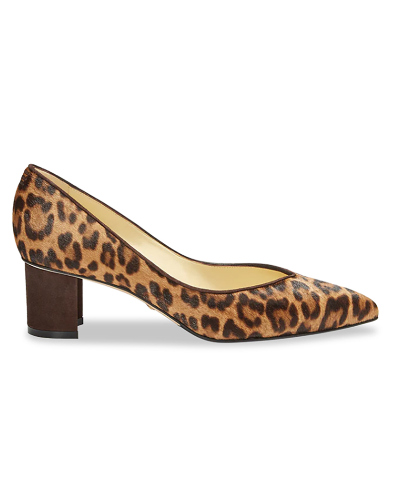 meghan markle leopard print shoes heels