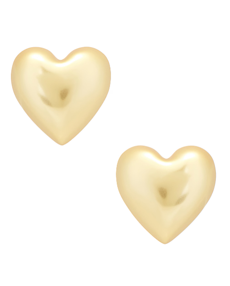 jewelry fashion trends 2025 gold heart earrings