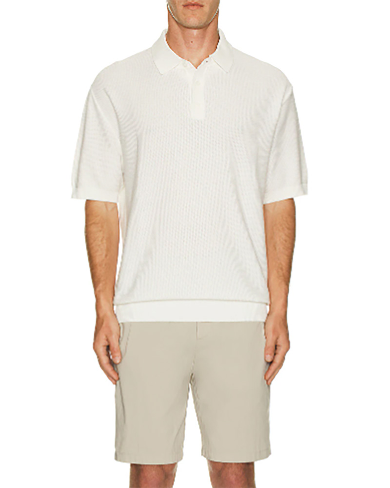 mens polo shirt white trending right now