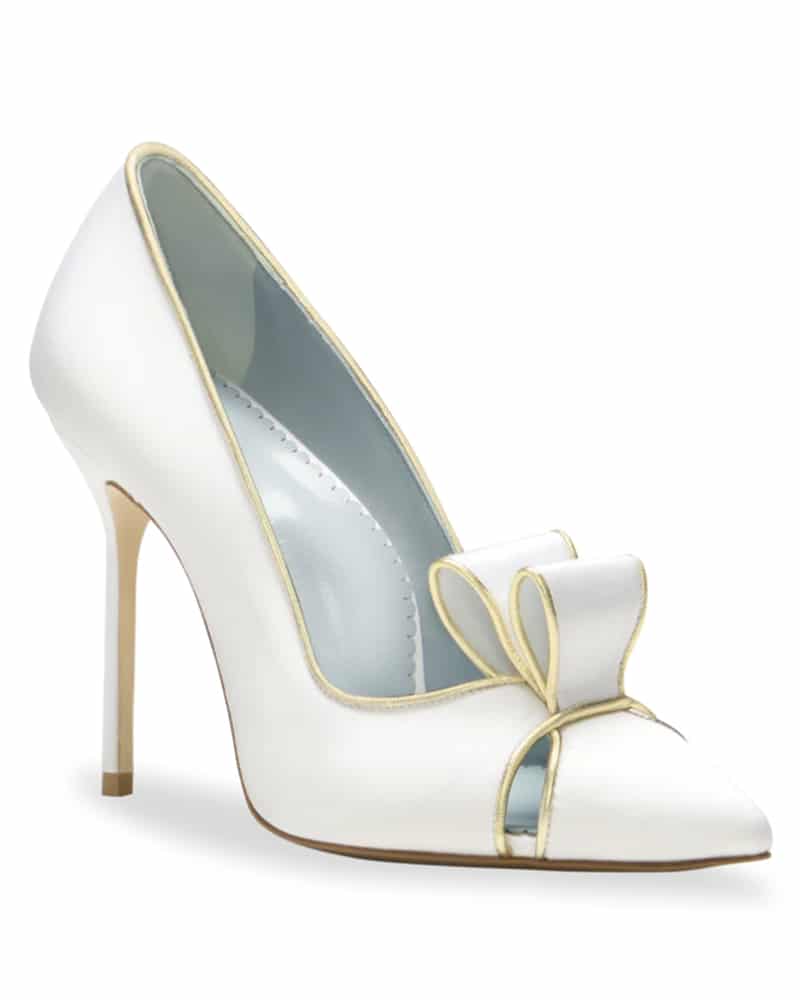 comfortable wedding shoes bride white satin high heel blue insole