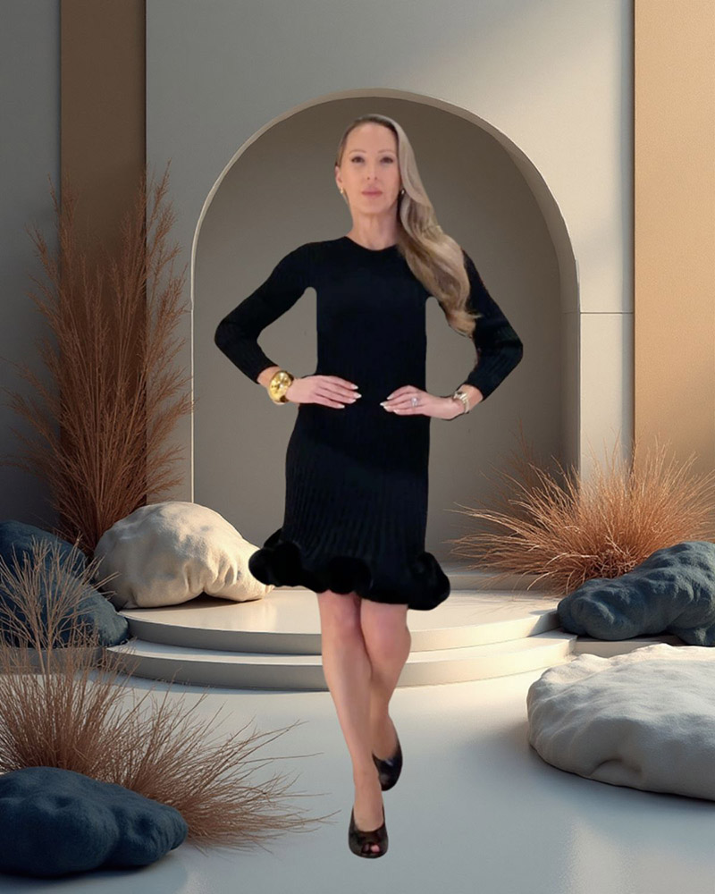 fendi wedges black peep toe