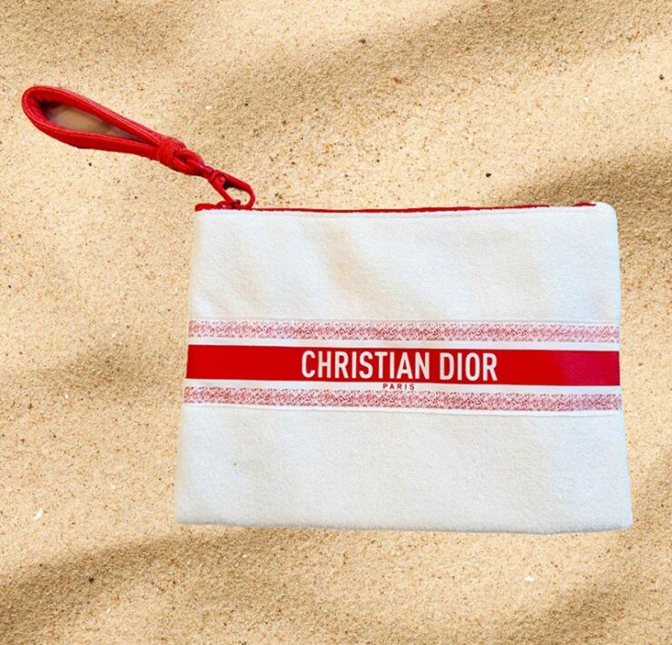 Dior promo code free gift wristlet