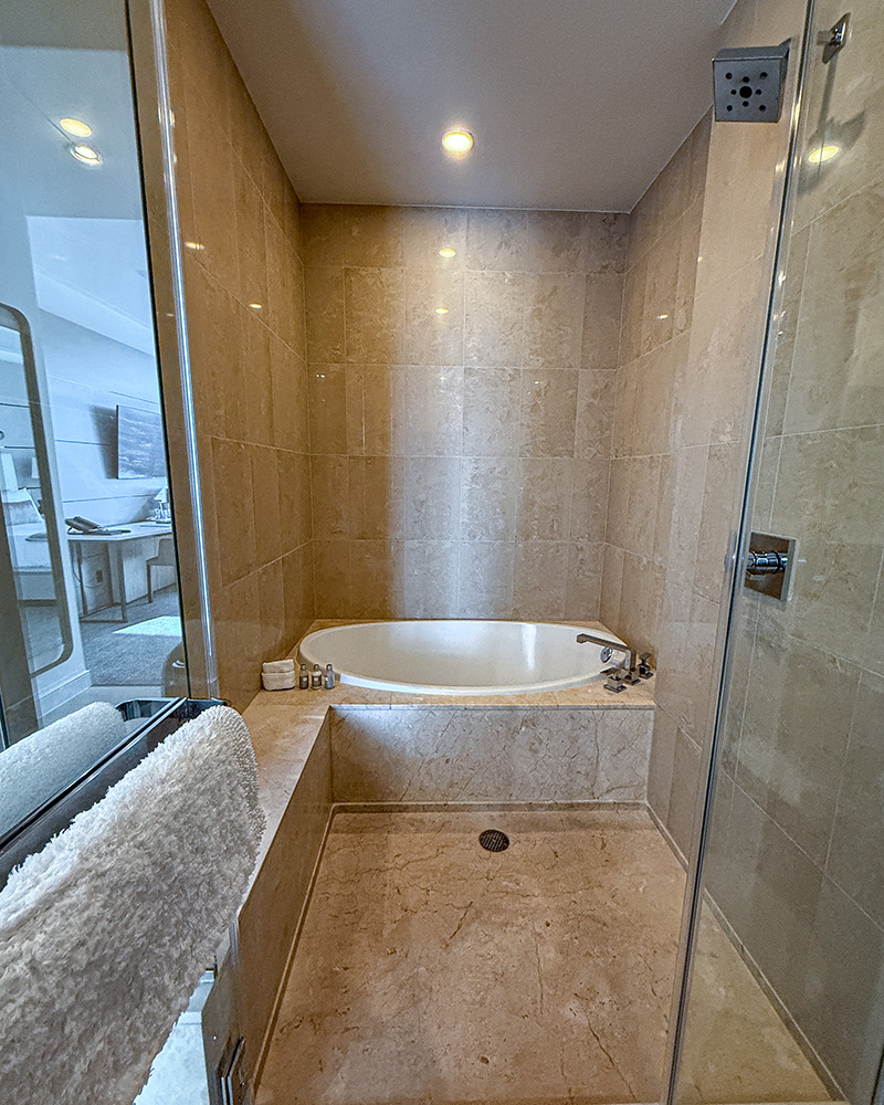 Aria Las Vegas Sky Suites bathroom