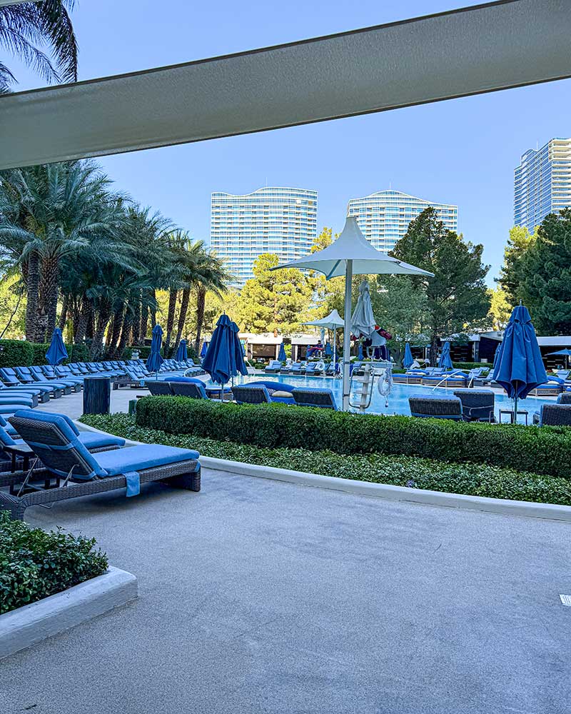 Aria Sky Pool sky suites benefit
