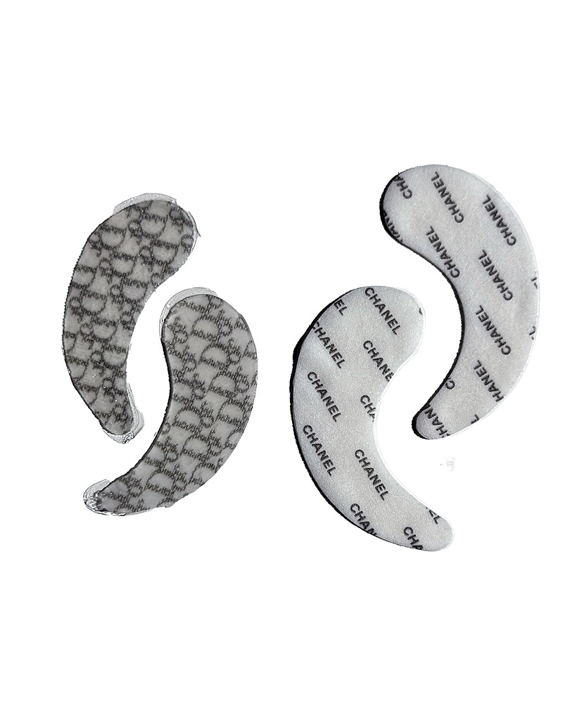dior eye patches vs chanel