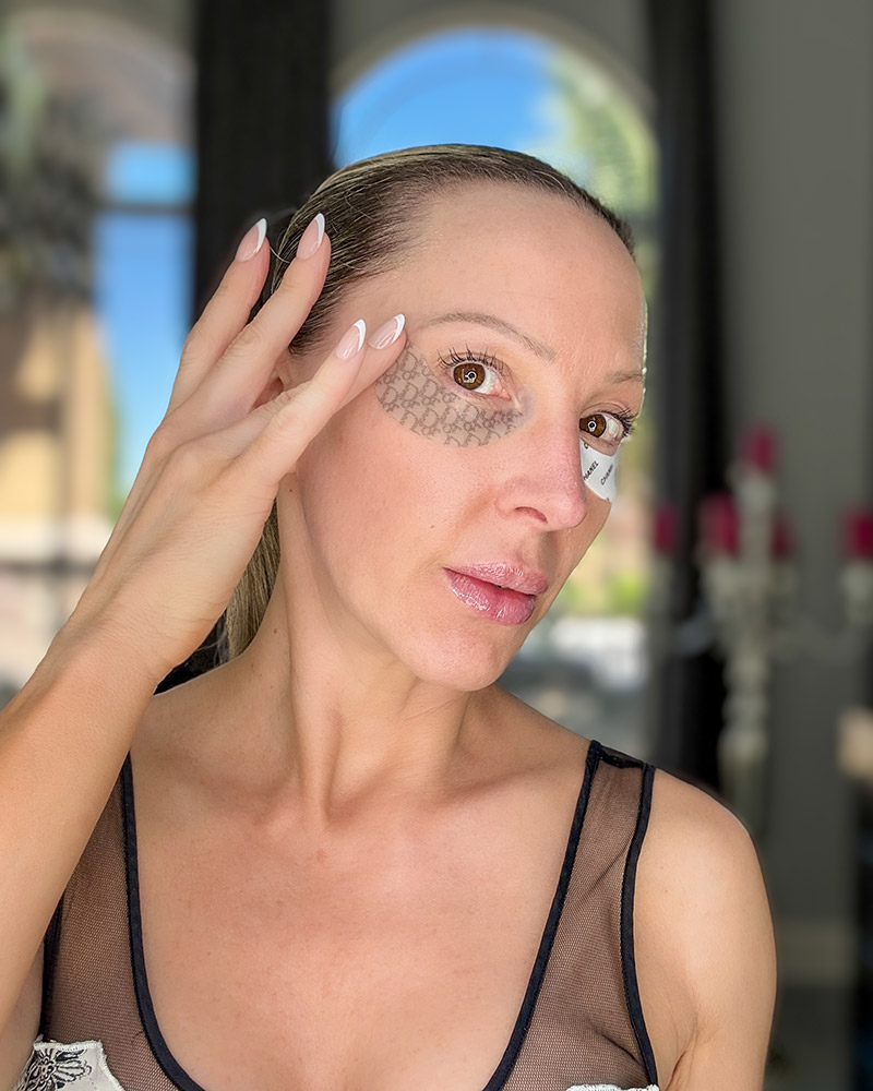 Dior eye patches