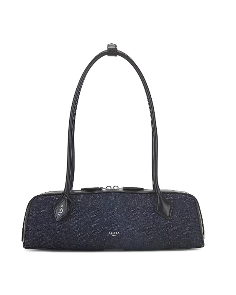 east west bag alaia le teckel blue