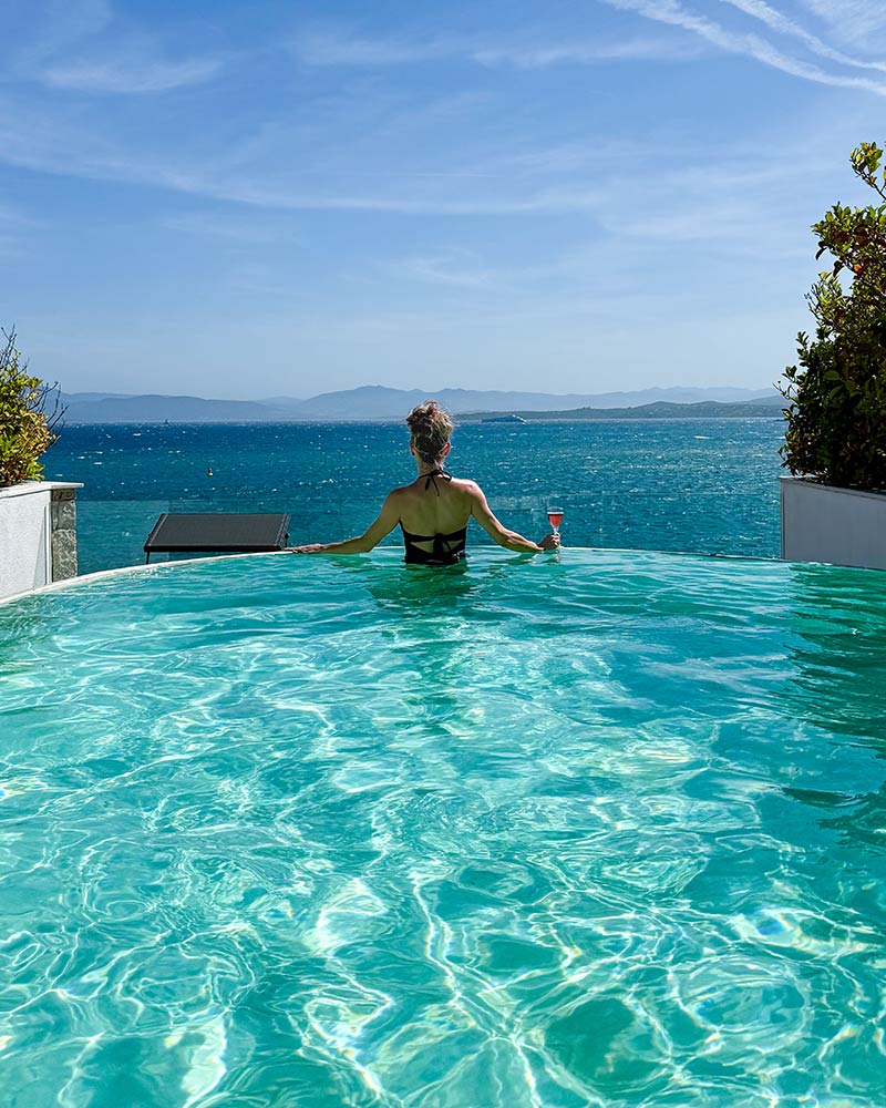 Gabbiano Azzurro hotel pool suite infinity pool