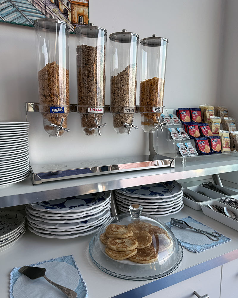 continental breakfast Hotel Villa Maria Pia amalfi coast