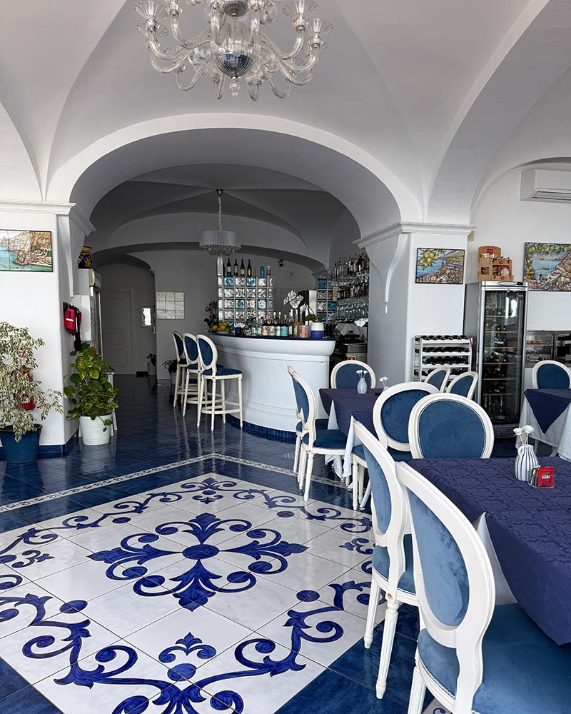 bar breakfast Hotel Villa Maria Pia praiano