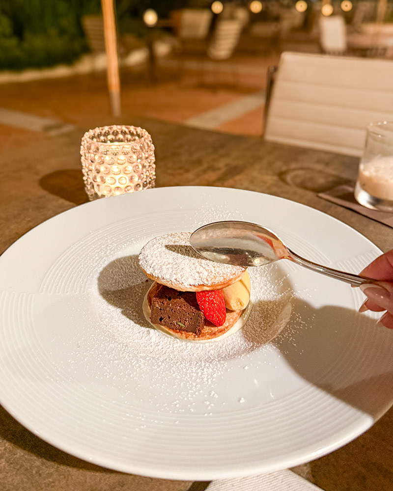 blu restaurant golfo aranci sardinia desster