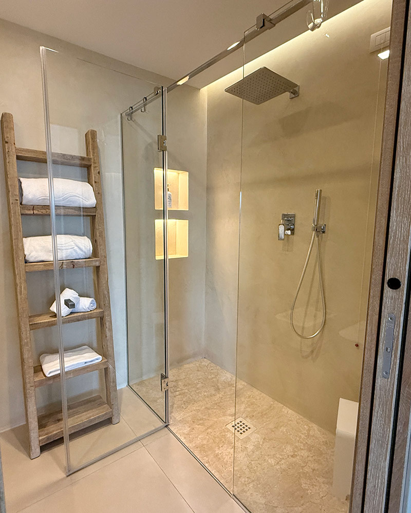 Gabbiano Azzurro hotel & suites review bathroom