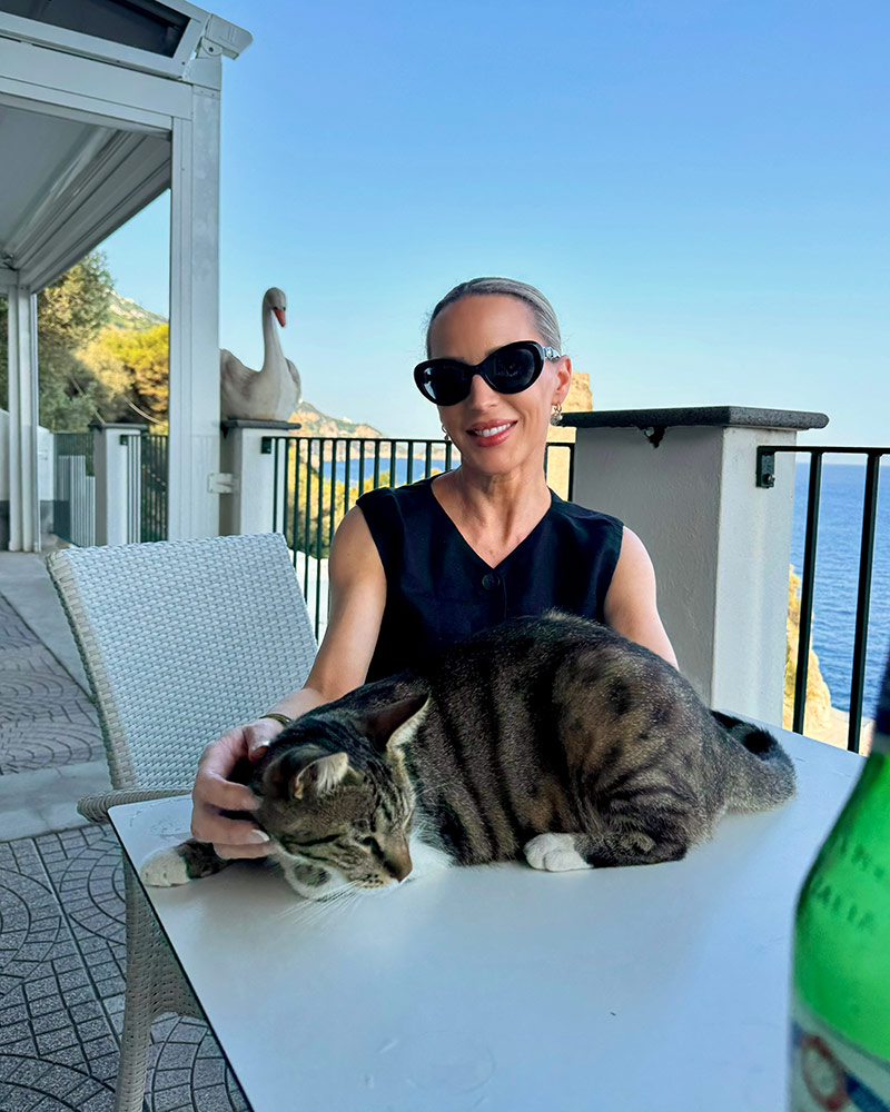 luxury travel editor amalfi coast cat