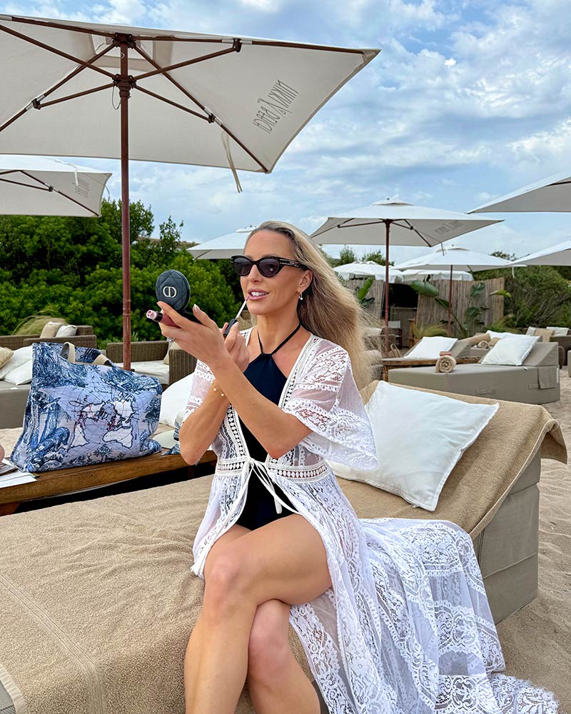 luxury travel editor eve dawes Nikki Beach Sardinia
