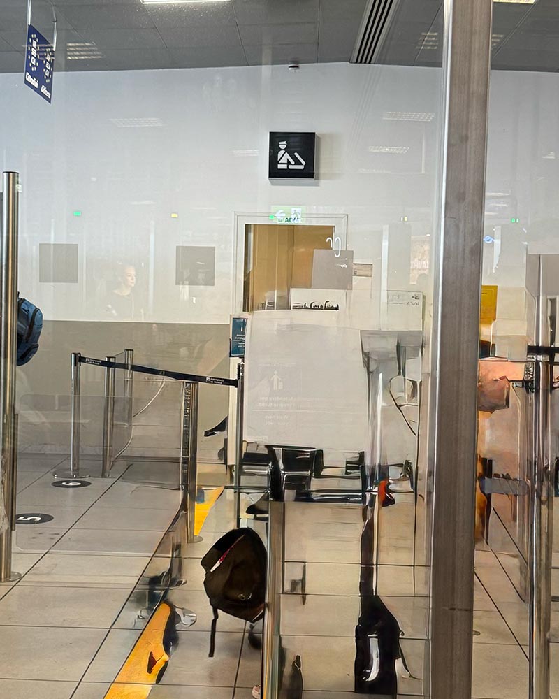 customs office Ciampino Rome airport
