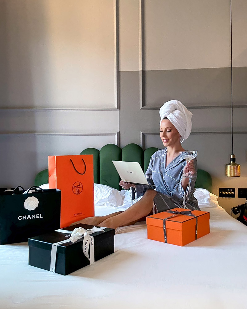 how save Hermès loafers duty free shopping